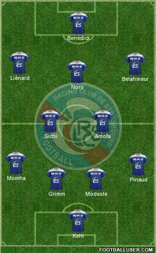 Racing Club de Strasbourg-Football Formation 2013