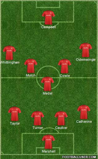 Cardiff City Formation 2013