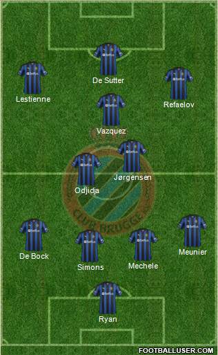 Club Brugge KV Formation 2013