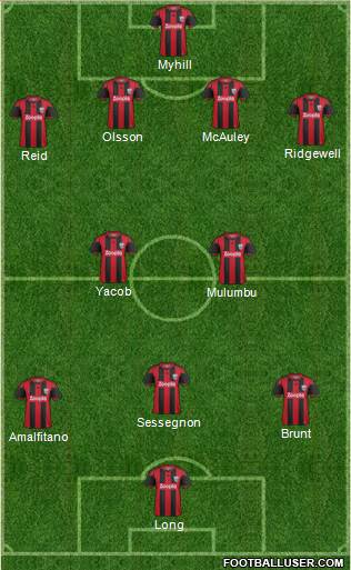 West Bromwich Albion Formation 2013