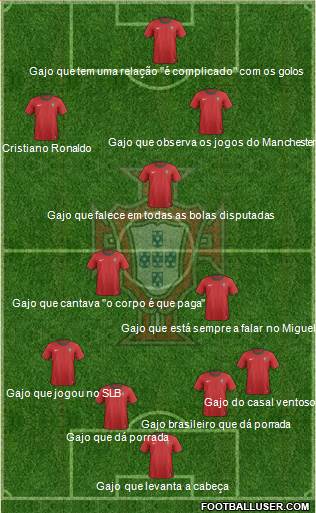 Portugal Formation 2013