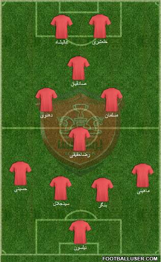 Persepolis Tehran Formation 2013