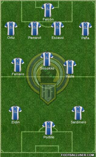 Hércules C.F., S.A.D. Formation 2013