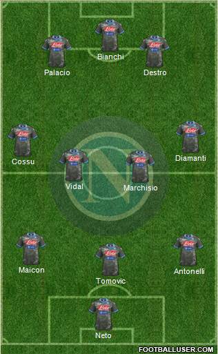 Napoli Formation 2013