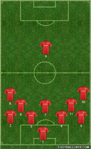 Cardiff City Formation 2013