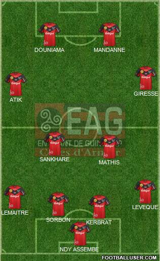 En Avant de Guingamp Formation 2013