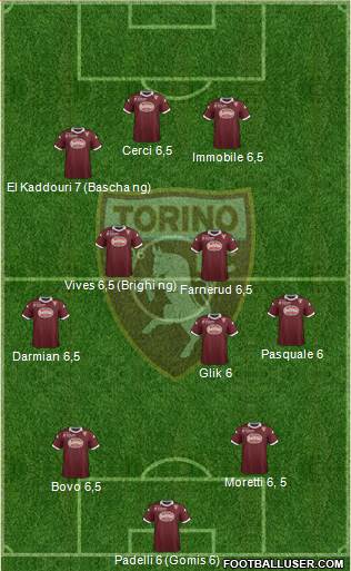 Torino Formation 2013