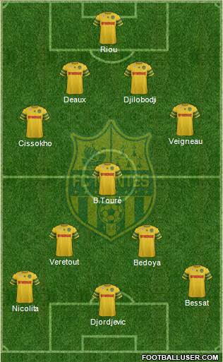 FC Nantes Formation 2013