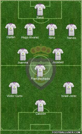 Real Jaén C.F. Formation 2013