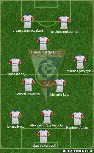 Gornik Zabrze Formation 2013