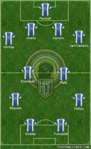 Hércules C.F., S.A.D. Formation 2013