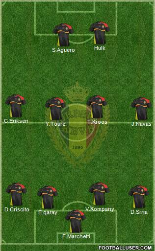 Belgium Formation 2013