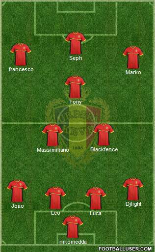 Belgium Formation 2013