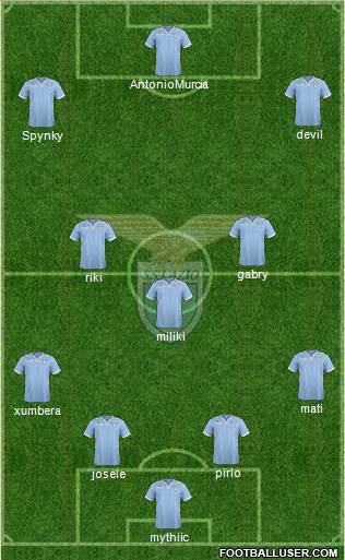 S.S. Lazio Formation 2013