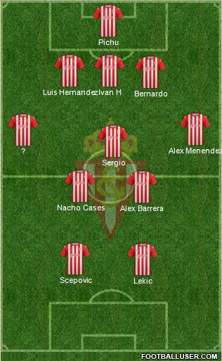 Real Sporting S.A.D. Formation 2013