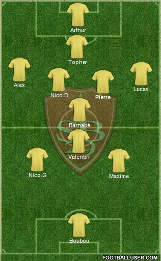 Stade Brestois 29 Formation 2013