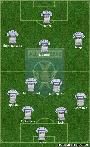 A.J. Auxerre Formation 2013