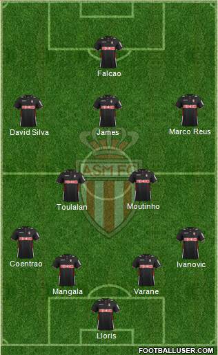 AS Monaco FC Formation 2013