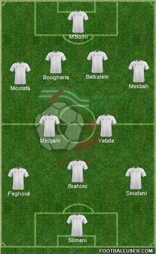 Algeria Formation 2013