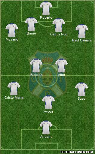 C.D. Tenerife S.A.D. Formation 2013