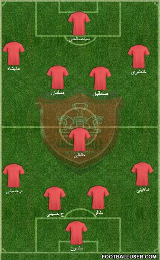 Persepolis Tehran Formation 2013