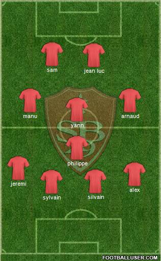 Stade Brestois 29 Formation 2013