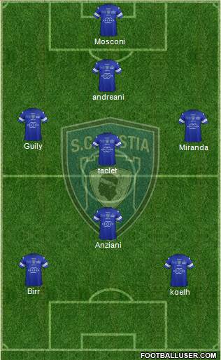 Sporting Club Bastia Formation 2013