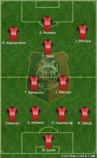 Stade Rennais Football Club Formation 2013