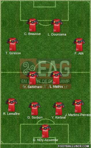 En Avant de Guingamp Formation 2013