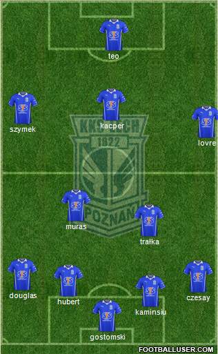 Lech Poznan Formation 2013