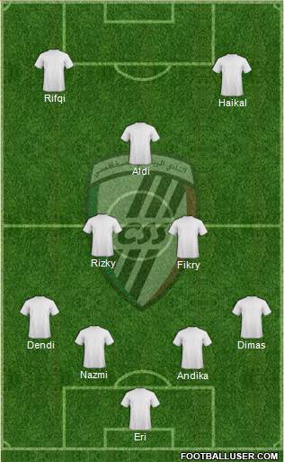 Club Sportif Sfaxien Formation 2013