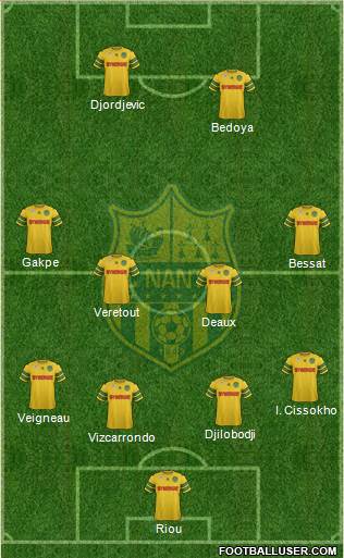 FC Nantes Formation 2013