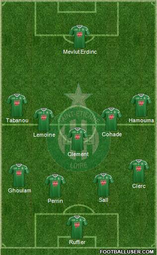 A.S. Saint-Etienne Formation 2013