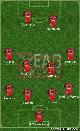 En Avant de Guingamp Formation 2013