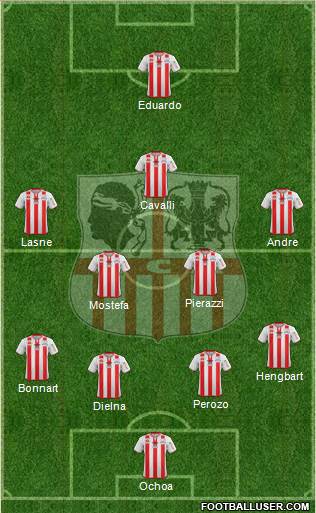 Athletic Club Ajaccien Football Formation 2013