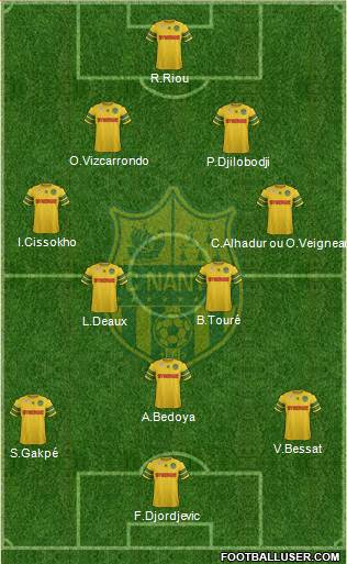 FC Nantes Formation 2013