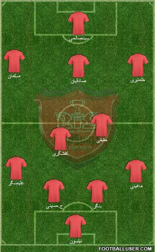 Persepolis Tehran Formation 2013