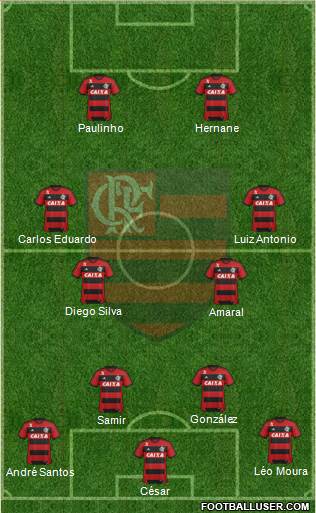 CR Flamengo Formation 2013