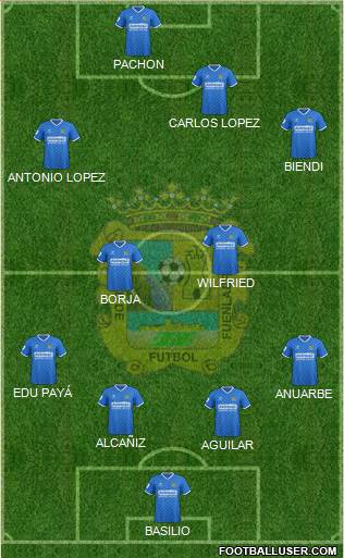 C.F. Fuenlabrada Formation 2013