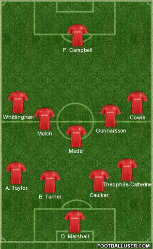 Cardiff City Formation 2013