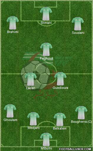 Algeria Formation 2013