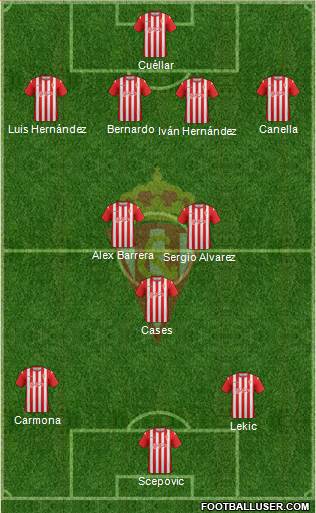 Real Sporting S.A.D. Formation 2013