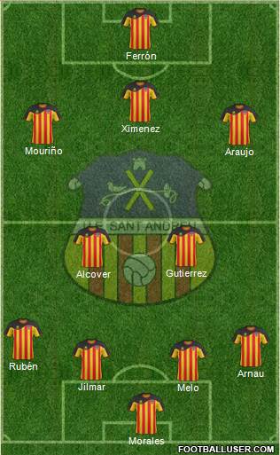 U.E. Sant Andreu Formation 2013