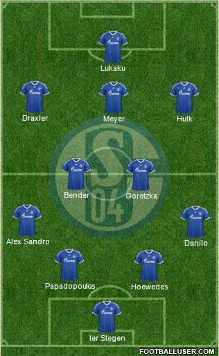 FC Schalke 04 Formation 2013