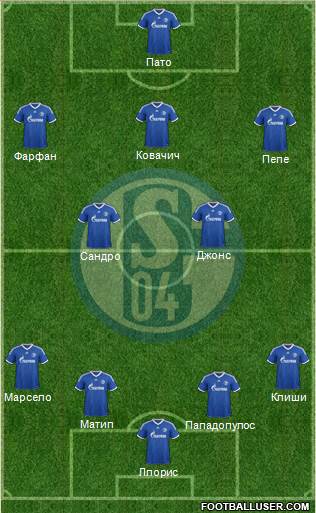 FC Schalke 04 Formation 2013