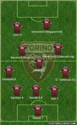 Torino Formation 2013