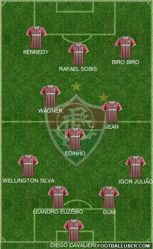 Fluminense FC Formation 2013