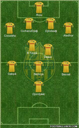 FC Nantes Formation 2013