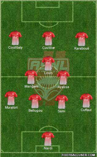 A.S. Nancy Lorraine Formation 2013