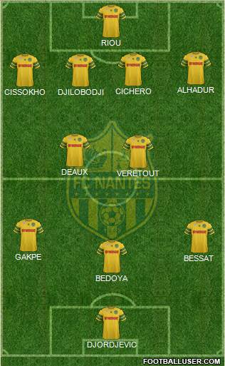 FC Nantes Formation 2013